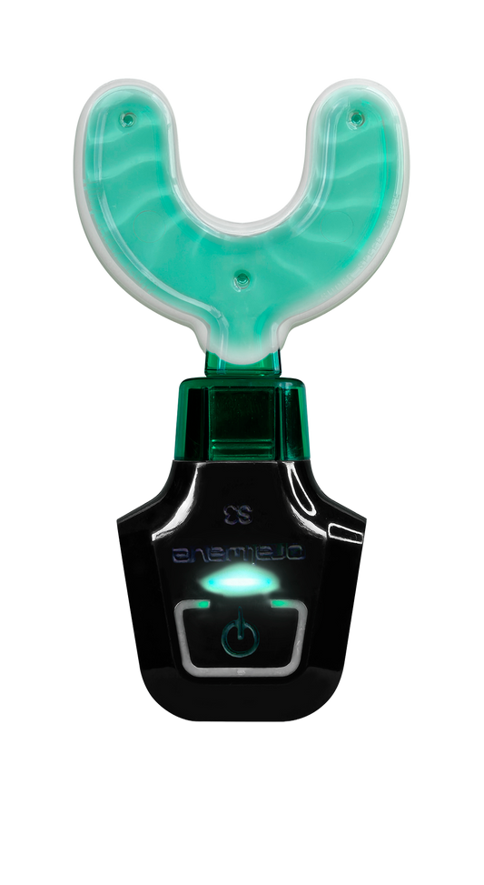 ORALWAVE S3 - Acelerador de Tratamento Ortodôntico HFV - Edição Limitada: Emmerald Black