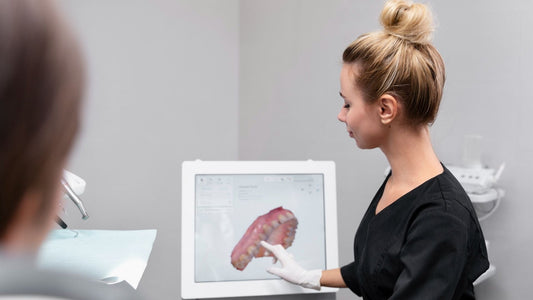 Como o HFV contribui para conforto e assentamento com alinhadores